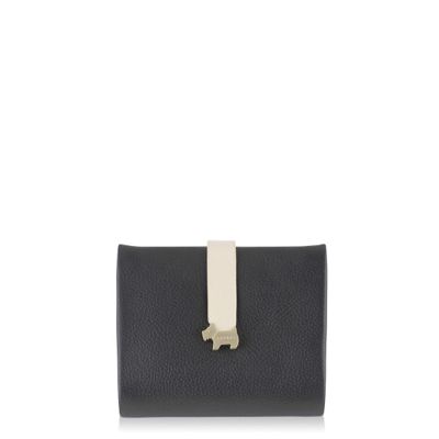 Black Hamilton medium foldover purse